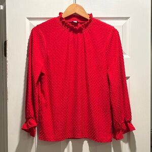 J Crew Dot Top
